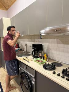 Η κουζίνα ή μικρή κουζίνα στο Luxury House