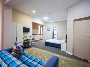 Кухня или мини-кухня в Hotel Montana
