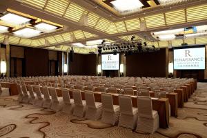 a large room with rows of chairs in it at Renaissance Sanya Haitang Bay Resort in Sanya +83 photos