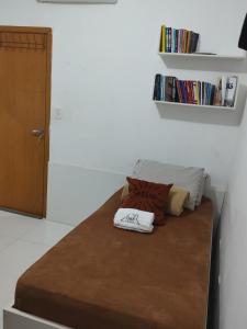 Postel nebo postele na pokoji v ubytování Suíte 202 na Casa 68 + 5 fotografií