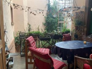 Ruang duduk di Zimmer Nähe Stadtmitte
