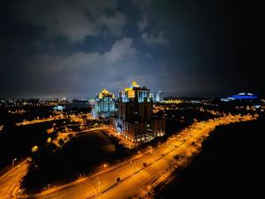 Nespecifikovaný výhled na destinaci Putrajaya nebo výhled na město při pohledu z apartmánu