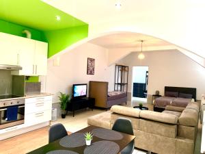 Kuchyňa alebo kuchynka v ubytovaní Centrally located Apartment Vienna included Netflix