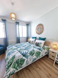 Postel nebo postele na pokoji v ubytování Opaline - centre-ville