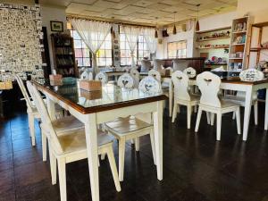 水田衣藝術家民宿餐廳或用餐的地方