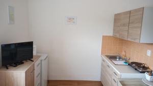 Una cocina o cocineta en Hotýlek.eu