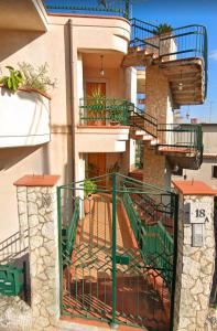 A balcony or terrace at La casa di Marilena