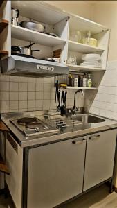 A kitchen or kitchenette at Ca' Angiolo ai Frari