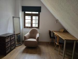 Χώρος καθιστικού στο Old Bakery Lodging