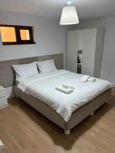 Postel nebo postele na pokoji v ubytování Damian Confort Zone
