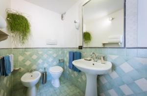 Phòng tắm tại Agriturismo Verde Oliva