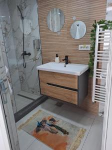 Koupelna v ubytování Casa Sofia