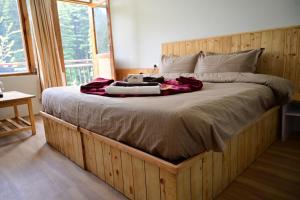 Postelja oz. postelje v sobi nastanitve Rest N Ramble - Manali