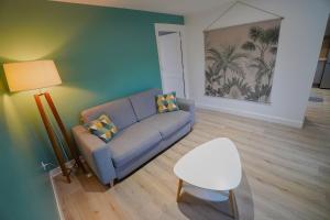 Część wypoczynkowa w obiekcie Bel Appartement T2 40 M²