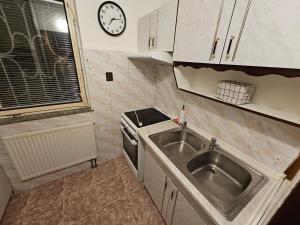 Dapur atau dapur kecil di Chata Růžovka v Jeseníkách