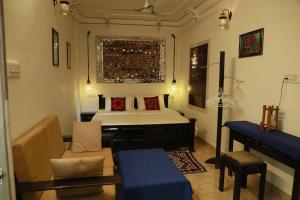 Гостиная зона в Blue Haveli Home Stay