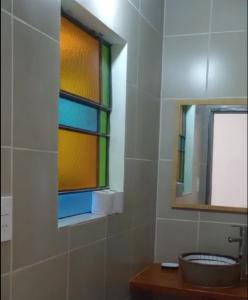 Phòng tắm tại Casa Del Valle Traslasierra