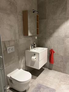 Kopalnica v nastanitvi MOAD apartmán v srdci Šumavy