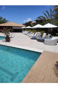 Πισίνα στο ή κοντά στο Itacimirim - Quinta das Lagoas Residence