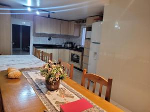 Køkken eller tekøkken på Casa próxima ao Centro