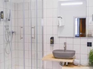 Koupelna v ubytování Friedrich DAS BETT