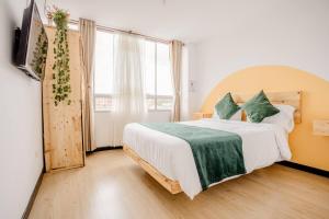 Letto o letti in una camera di Hotel Natural Sevgi