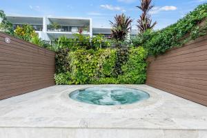 Zahrada ubytování Byron Bay Accom Beach House Vue 4 Byron Bay