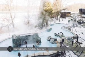 Le 55 Howard - Spa Shower Memphre Lake OwlsHead semasa musim sejuk