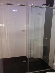 A bathroom at Hotel Septima Avenida