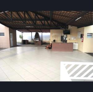 Lobi atau kawasan kaunter penerimaan di Loft aconchegante mk