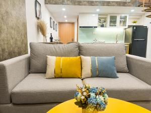 Kuchyň nebo kuchyňský kout v ubytování Mango Apartment and Homestay - HaNoi railway station
