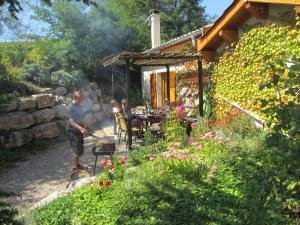 Zahrada ubytování Gîte le Chêne du Py