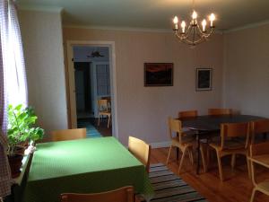 Dining area in a hosteleket