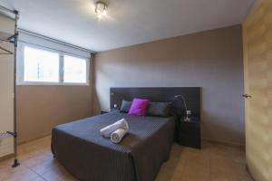 Letto o letti in una camera di Coll Groc