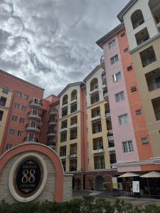 Budova, kde se apartmán nachází