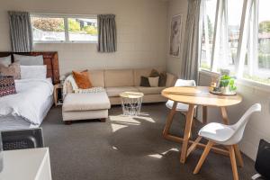 Χώρος καθιστικού στο Haven in Taupō