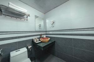 Kuchyň nebo kuchyňský kout v ubytování Central Sapa March Hotel