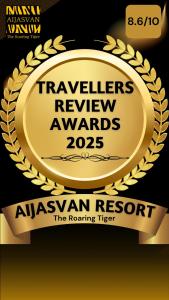 Certifikát, hodnocení, plakát nebo jiný dokument vystavený v ubytování Aijasvan Resort