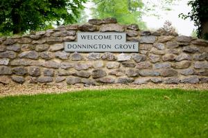 Certifikát, hodnocení, plakát nebo jiný dokument vystavený v ubytování Donnington Grove