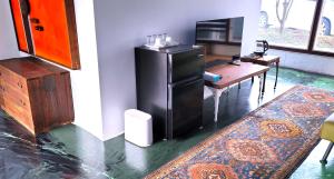 Kuchyň nebo kuchyňský kout v ubytování Hotel KAZENOIRO