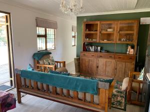 Χώρος καθιστικού στο Die Boomhuis