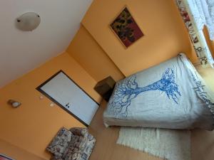 Łóżko lub łóżka w pokoju w obiekcie Apartament Rita