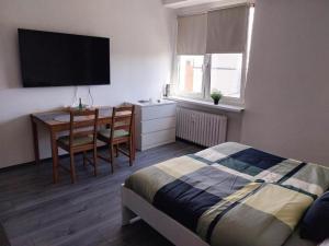 Postel nebo postele na pokoji v ubytování City Center Apartments - Moderna Brno Římské náměstí I