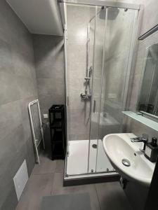 Koupelna v ubytování City Center Apartments - Moderna Brno Římské náměstí I