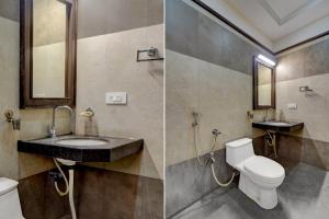 Ένα μπάνιο στο Hotel O ENCLAVE RESIDENCY NEAR AIRPORT +11 φωτογραφίες