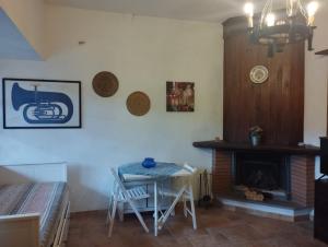 Area soggiorno di La Casetta degli Innamorati