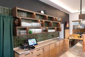 Dapur atau dapur kecil di Gasthof Prinz