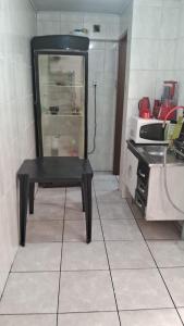 A cozinha ou kitchenette de SP Hostel