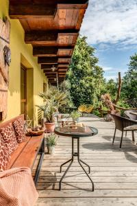 Posezení v ubytování Africa House