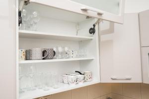 Kuchyň nebo kuchyňský kout v ubytování Apartman Klara Podgorica + 7 fotografií